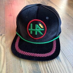 Rare Street Level Clothing velvet HR/Bad Brains Hat